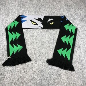 Minnesota Timberwolves Scarf Mens One Size Black NBA Basketball Knit Winter